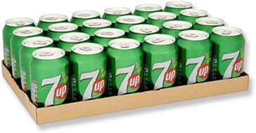 SOFT DRINK 7UP X 24 CANS X 330 ML