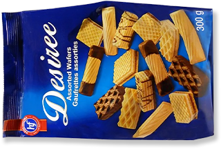 WAFER BISCUITS ASSORTED X 12 PCS
