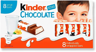 KINDER CHOCOLATE 100 GM