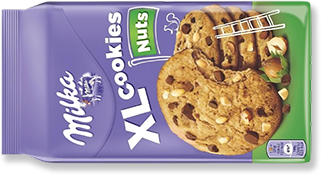 MILKA XL COOKIES NUT 150 GM