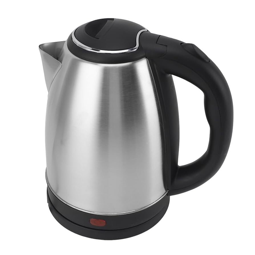 BARKER STAINLESS STEEL ELECTRIC KETTLE 1.5 LITER 1500 WATT - SILVER